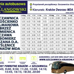 Aktualny rozkład jazdy 260 w Krakowie - zmiany i trasa autobusu